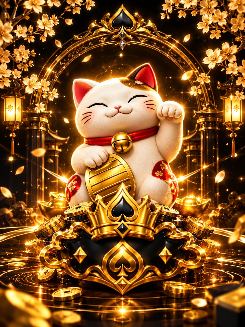 ภาพเกม Lucky Neko ที่ออกแบบใหม่สำหรับ xm66 - เอ็กเอ็ม66